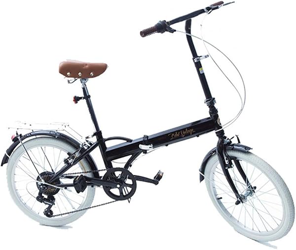 Bicicleta Dobrável Echo Vintage Black